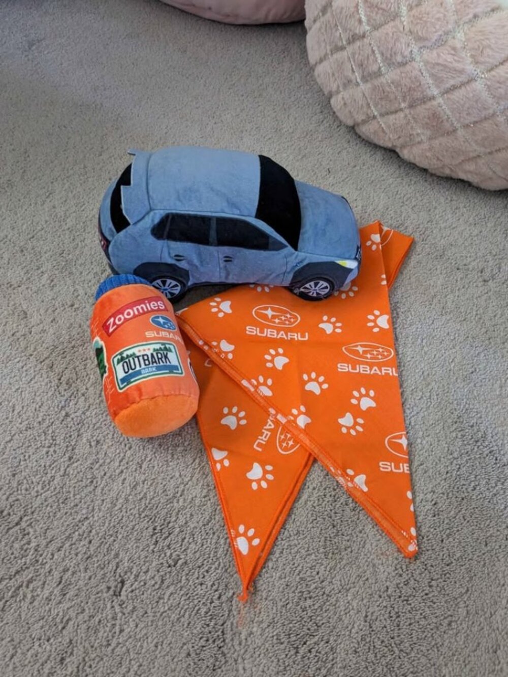 Subaru Bark collaboration dog bundle